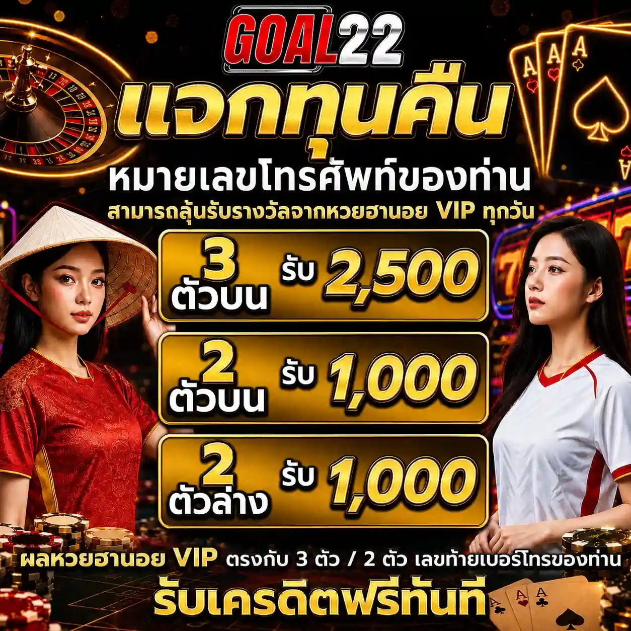 GOAL22 โปรโมชั่น